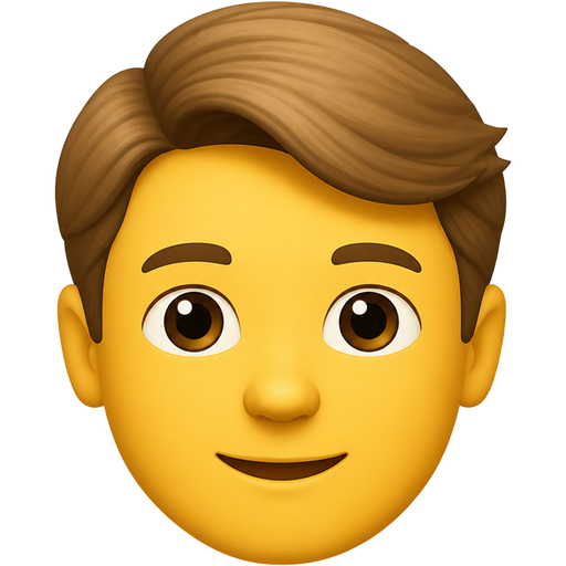 Make a guy with a small nose, brown eyes, and light brown hair with a side part and his hair swept over to the other side