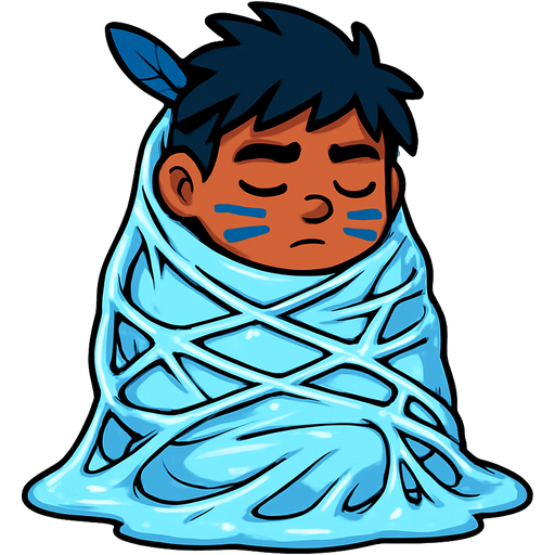 #B8FFFF slikworm cocooned pod encased enveloped cocooned jungle native boy with face paints covered with #B8FFFF huge coating of #B8FFFF slik and huge #B8FFFF slik wrappings and huge #B8FFFF webbing wrappings #B8FFFF and #B8FFFF webbings wrappings #B8FFFF