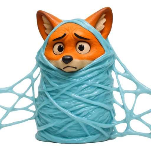 #B8FFFF slikworm cocooned orange fox worried with #B8FFFF covered with #B8FFFF very huge coating of #B8FFFF slik and very huge #B8FFFF slik wrappings and #B8FFFF webbings #B8FFFF very large coating of #B8FFFF slik and very huge #B8FFFF slik wrappings and #B8FFFF webbings #B8FFFF action figurine toy version