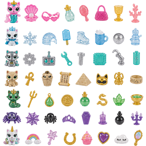 moose toys treasure x meow gold 8 non-gold- treasures based on mermaid cat princess 8 non-gold- treasures based on ice cat 8non-gold- treasures based on robot cat 8
non-gold- treasures based on mummy cat 8 non-gold- treasures based on naga cat 8 non-gold- treasures based on spider cat 8 non-gold- treasures based on unicorn cat