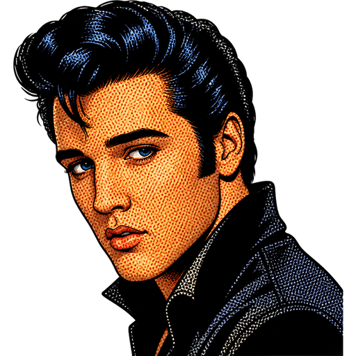 The artist that made rock music which is Elvis Presley. Put the actor that played him in the movie ELIVS