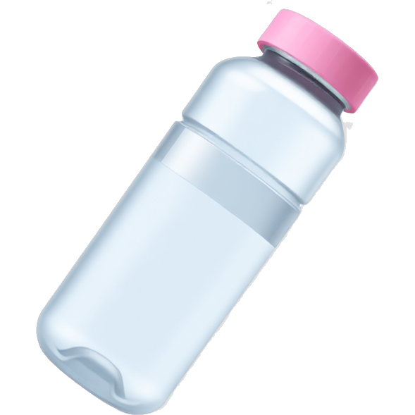 A pink water bottle tumbler 