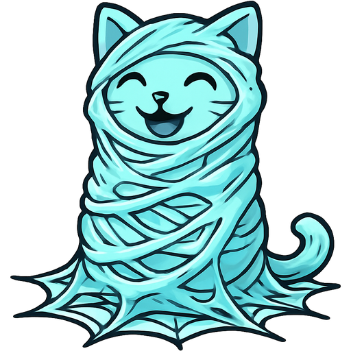 #B8FFFF slikworm cocooned pod #B8FFFF cat happy covered with #B8FFFF huge coating of #B8FFFF spider slik and huge #B8FFFF spider slik wrappings and huge #B8FFFF webbing wrappings cocoon head covered with #B8FFFF huge coating of #B8FFFF slik and huge #B8FFFF spider slik wrappings and huge #B8FFFF webbing wrappings cocoon body covered with #B8FFFF huge coating of #B8FFFF spider slik and huge #B8FFFF spider slik wrappings and huge #B8FFFF webbing wrappings cocooned legs covered with #B8FFFF huge coating of #B8FFFFslik and huge #B8FFFF spider slik wrappings and huge #B8FFFFwebbing wrappings cocooned mouth covered with #B8FFFFhuge coating of #B8FFFF spider slik and huge #B8FFFF spider slik wrappings cocoon and huge #B8FFFF webbing wrappings cocoon on the ground emoji, artistic style
