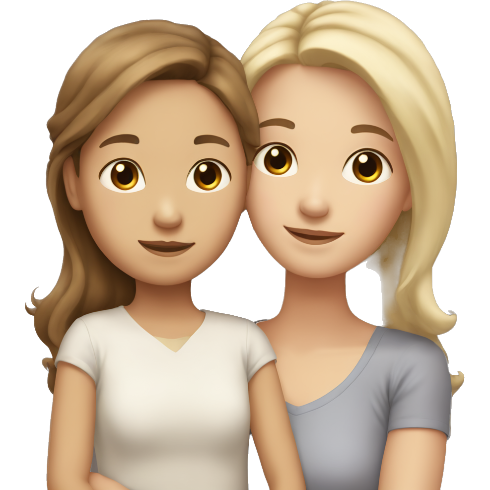 A mom that is white and has brown and blonde ends and has brown eyes with a daughter that is Asian and has brown hair and also has hazel eyes all hugging