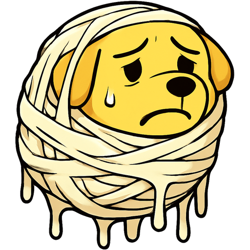#FFFEED slikworm cocooned pod covered yellow dog whimper with #FFFEED huge coating of #FFFEED spider slik and huge #FFFEED spider slik wrappings cocoon huge #FFFEED spider slik wrappings cocoon #FFFEED huge coating of #FFFEED spider slik wrappings cocoon