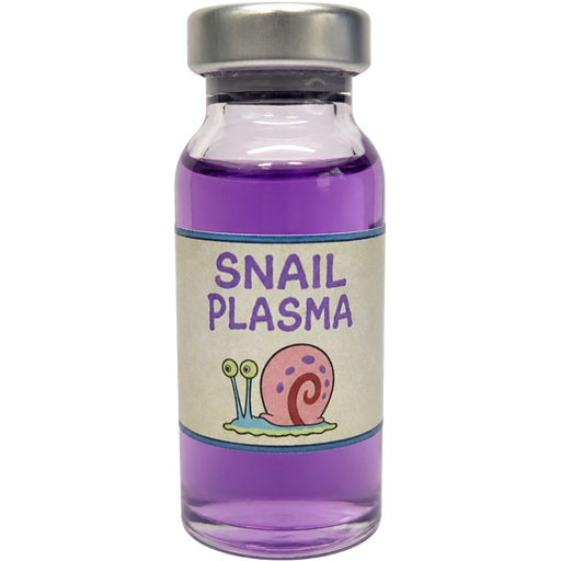 snail plasma is a fictional medicinal substance from the animated television series SpongeBob SquarePants.