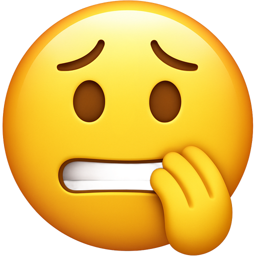 I need an emoji to use when it’s like an awkward question that is the wrong time to ask I want it to kind of be the vibes of these emojis 🫣😬🫥🤓