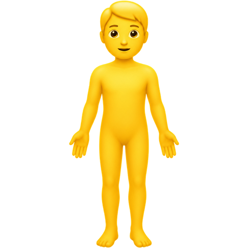 haun el emoji de una persona pero osea que no se vea solo la silueta negra y la rode aura osea tipo iluminación así como en todo el cuerpo como aura