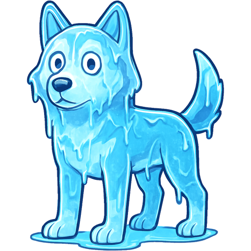 frozen frozen frozen husky dog frozen head completely frozen in a huge thin coat of ice body completely frozen in a huge thin coat of ice arms completely frozen in a huge thin coat of ice legs completely frozen in a huge thin coat of ice tail frozen frozen in a huge thin coat of ice face completely frozen in a thin coat of ice