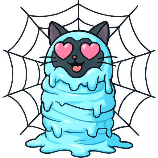 #B8FFFF slikworm cocooned black cat happy with pink heart eyes covered completely with #B8FFFF huge coating of #B8FFFF slik and huge #B8FFFF slik wrappings and huge #B8FFFF huge webbing wrappings #B8FFFF covered completely with #B8FFFF huge coating of #B8FFFF slik and huge #B8FFFF slik wrappings and huge #B8FFFF huge webbing wrappings #B8FFFF in a giant #B8FFFF spider web