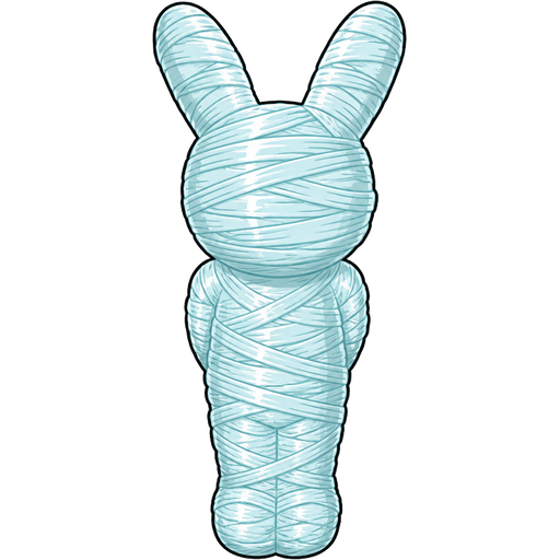fully completely covered covered encased enveloped with ten layers of light cyan spider slik wrappings mummified and cocooned and webbed red boy rabbit furry whole completely covered encased enveloped with ten layers of light cyan spider slik wrappings cocoon whole head whole body whole arms and whole legs completely covered wrapped up and mummified from head to toe in ten layers of light cyan spider slik wrappings shaped like whole red boy rabbit furry behind back and legs bonded together completely covered encased enveloped in with ten layers of light cyan spider slik wrappings cocoon tightly with white highlights mummy shaped like whole red boy rabbit furry with arms behind back and legs bonded together completely covered encased enveloped with ten layers of light cyan spider slik wrappings cocoon with white highlights tightly (cats cartoon network)