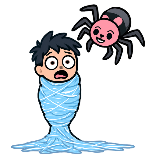 #B8FFFF slikworm cocooned pod #B8FFFF spider webbed black haired boy panicked #B8FFFF slikworm cocooned head #B8FFFF slikworm cocooned face #B8FFFF#B8FFFF slikworm cocooned eyes slikworm cocooned body #B8FFFF slikworm cocooned #B8FFFF slikworm cocooned arms behind back#B8FFFF slikworm cocooned legs together#B8FFFF slikworm cocooned coating with #B8FFFF huge slik wrappings covered with #B8FFFF huge coating of webbing hanging on feet inside covered with #B8FFFF huge coating of #B8FFFF slik and #B8FFFF slik wrappings and #B8FFFF huge coating of webbing wrappings on the ground covered with #B8FFFF huge coating of #B8FFFF slik and #B8FFFF slik wrappings and #B8FFFF webbing covered with #B8FFFF huge coating of #B8FFFF slik and #B8FFFF slik wrappings and #B8FFFF webbing stuck in a #B8FFFF spider web with a giant happy pink and black cat spider hybrid