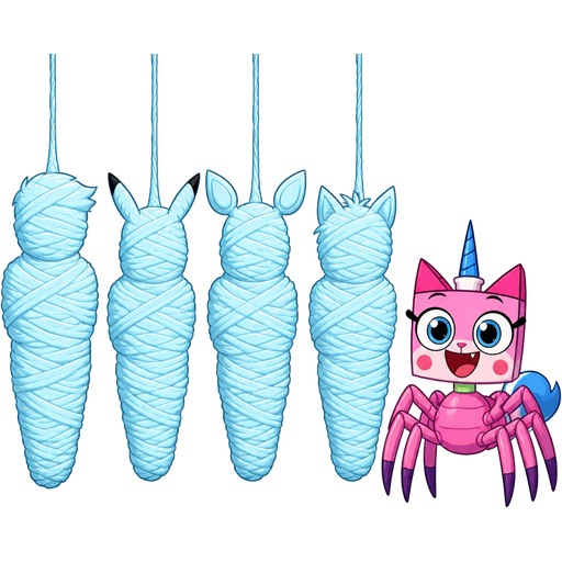 wrapped up and mummified fully covered in a #B8FFFF spider slik cocoon shaped like boy arms behind back with #B8FFFF spider slik wrappings completely covered with thick layers non-transparent #B8FFFF spider slik wrappings hanging on ceiling next to wrapped up and mummified fully covered in a #B8FFFF spider slik cocoon shaped like pikachu arms behind back with #B8FFFF spider slik wrappings completely covered with thick layers non-transparent #B8FFFF spider slik wrappings hanging on ceiling next to wrapped up and mummified fully covered in a #B8FFFF spider slik cocoon shaped like funtime foxy arms behind back with #B8FFFF spider slik wrappings completely covered with thick layers non-transparent #B8FFFF spider slik wrappings hanging on ceiling next to wrapped up and mummified fully covered in a #B8FFFF spider slik cocoon shaped like miles tails prower arms behind back with #B8FFFF spider slik wrappings completely covered with thick layers non-transparent #B8FFFF spider slik wrappings hanging on ceiling next to a happy unikitty drider hybrid