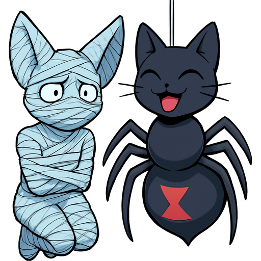 anthropomorphic fennc fox worried #B8FFFF webbed mummified #B8FFFF Spiderwrapped web completely covered with thick layers non-transparent #B8FFFF spider web slik #B8FFFF head completely covered with thick layers non-transparent spider web slik face completely covered with thick layers non-transparent #B8FFFF spider web slik #B8FFFF mouth completely covered with thick layers non-transparent #B8FFFF spider web slik #B8FFFF ears completely covered with thick layers non-transparent #B8FFFF spider web slik #B8FFFF mouth completely covered with thick layers non-transparent #B8FFFF spider web slik #B8FFFF gagging sound of muffled screams mmmph! hanging on a ceiling next to a happy drider cat hybrid the upper torso of a happy black cat and and the lower body of a giant black widow spider emoji, artistic style