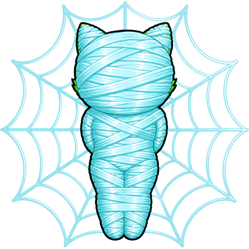 fully completely covered covered encased enveloped with ten layers of light cyan spider slik wrappings mummified and cocooned and webbed green boy cat furry whole completely covered encased enveloped with ten layers of light cyan spider slik wrappings cocoon whole head whole body whole arms and whole legs completely covered wrapped up and mummified from head to toe in ten layers of light cyan spider slik wrappings shaped like whole green boy cat furry behind back and legs bonded together completely covered encased enveloped in with ten layers of light cyan spider slik wrappings cocoon tightly with white highlights mummy shaped like whole green boy cat furry with arms behind back and legs bonded together completely covered encased enveloped with ten layers of light cyan spider slik wrappings cocoon with white highlights tightly in a light cyan spider web(powerpuff girls version)