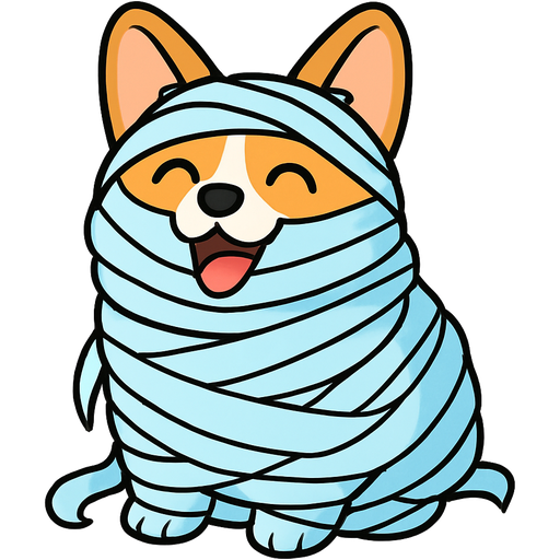 #B8FFFF spider slik wrappings completely mummified corgi happy #B8FFFF spider slik wrappings cocoon covered with thick layer of #B8FFFF spider slik wrappings mummified cocooned encased enveloped cocooned #B8FFFF spider slik wrappings