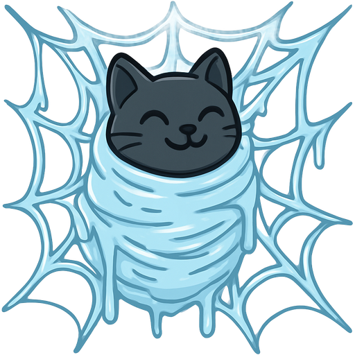 #B8FFFF slikworm cocooned pod black cat happy #B8FFFF covered with #B8FFFF very huge coating of ##B8FFFF slik and very huge #B8FFFF slik wrappings and #B8FFFF webbings #B8FFFF very large coating of #B8FFFF slik and very huge #B8FFFF slik wrappings and #B8FFFF webbings #B8FFFF artistic creation, beautiful art