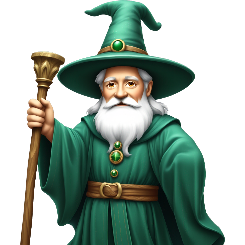 Mystical Shan Wizard: Adorned in flowing emerald robes embroidered with silver constellations, a glowing staff topped with a swirling galaxy orb, and a majestic hat that seems to float with ethereal energy. Surrounding him are shimmering wisps of magic, summoned creatures, and ancient tomes levitating in a cascade of light. ππ§ββοΈβ¨