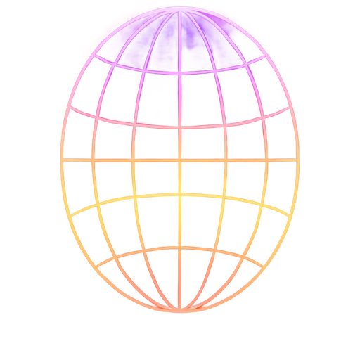 Draw oval gradient aura with meridians. Red in the bottom, next color is orange, next color is yellow, next color is violet (on the top)