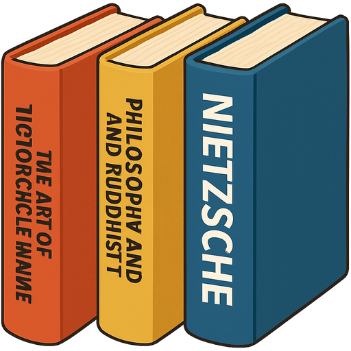 Make all titles sideways Name of books are (art of motorcycle maintenance) book 2 (Buddhist thought) book 3 (Nietzsche) Philosophy books turn books so we can see the spine and then book names are “the art of motorcycle maintenance” , “philosophy and Buddhist thought” “Nietzsche” fix the first book name “art of motorcycle maintenance” there is an error