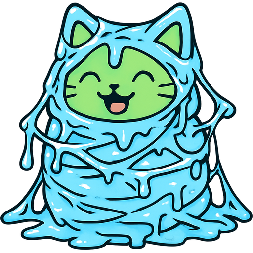 #B8FFFF slikworm cocooned pod green cat happy covered with #B8FFFF huge coating of #B8FFFF slik and huge #B8FFFF slik wrappings and huge #B8FFFF webbing wrappings #B8FFFF