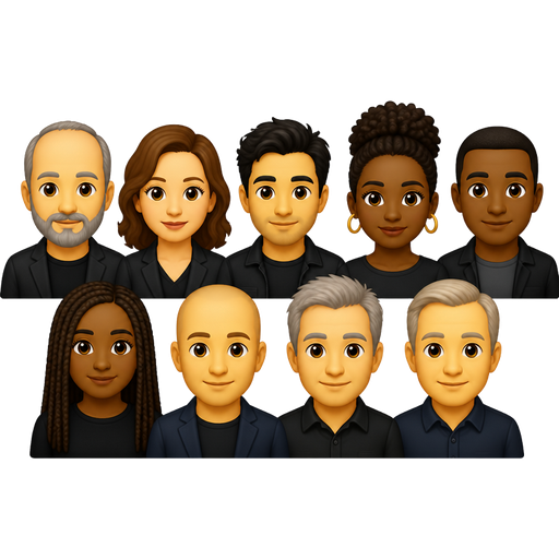 Liam Cunningham Ruth wilson Sean teale Ann ogbomo Alex lanipekun nenda neururer David sturzaker Gary Lewis group silhouette